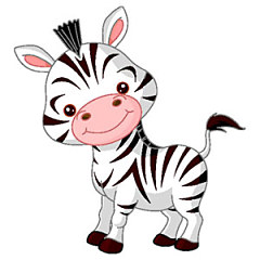 Fototapeta do detskej izby - Zebra 5983 - latexová